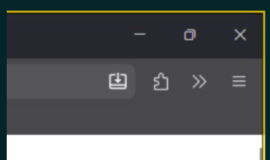 yellow border on desktop app using windows
